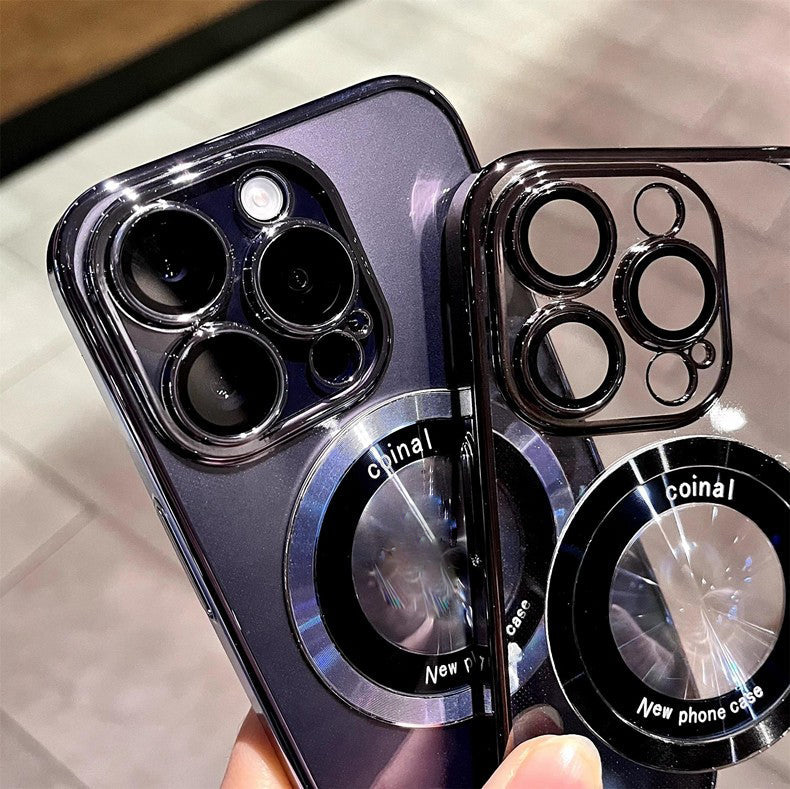 Transparent  Electroplating Anti-Drop iPhone Phone Case