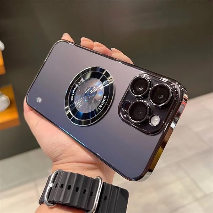 Transparent  Electroplating Anti-Drop iPhone Phone Case