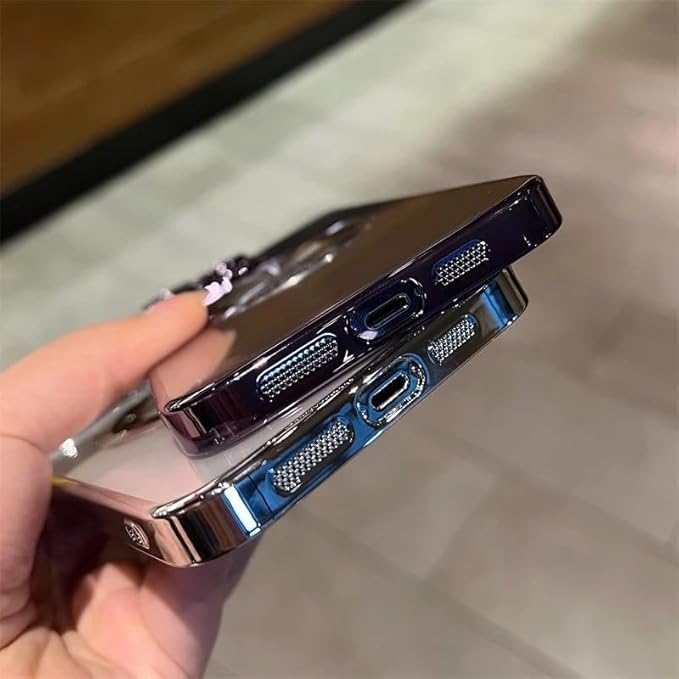 Transparent  Electroplating Anti-Drop iPhone Phone Case